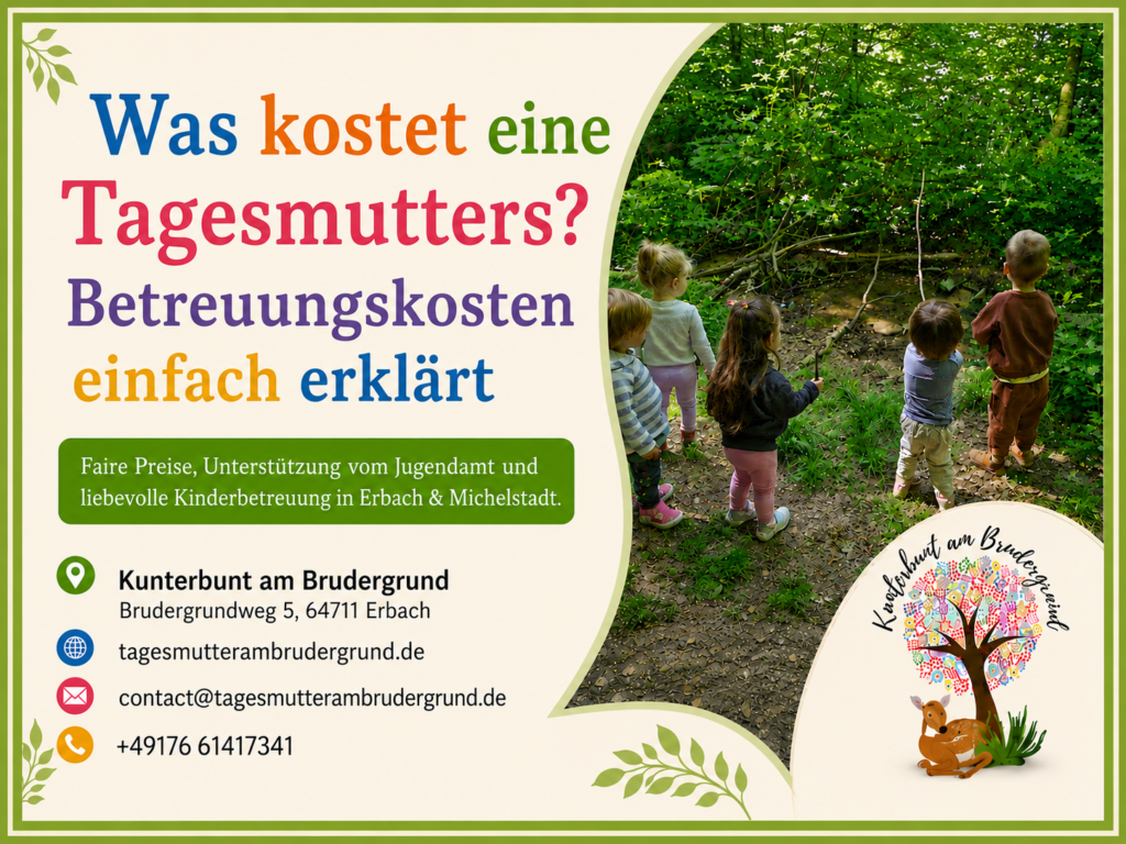 Mutter und Kind beim Spielen in einer Großtagespflege
